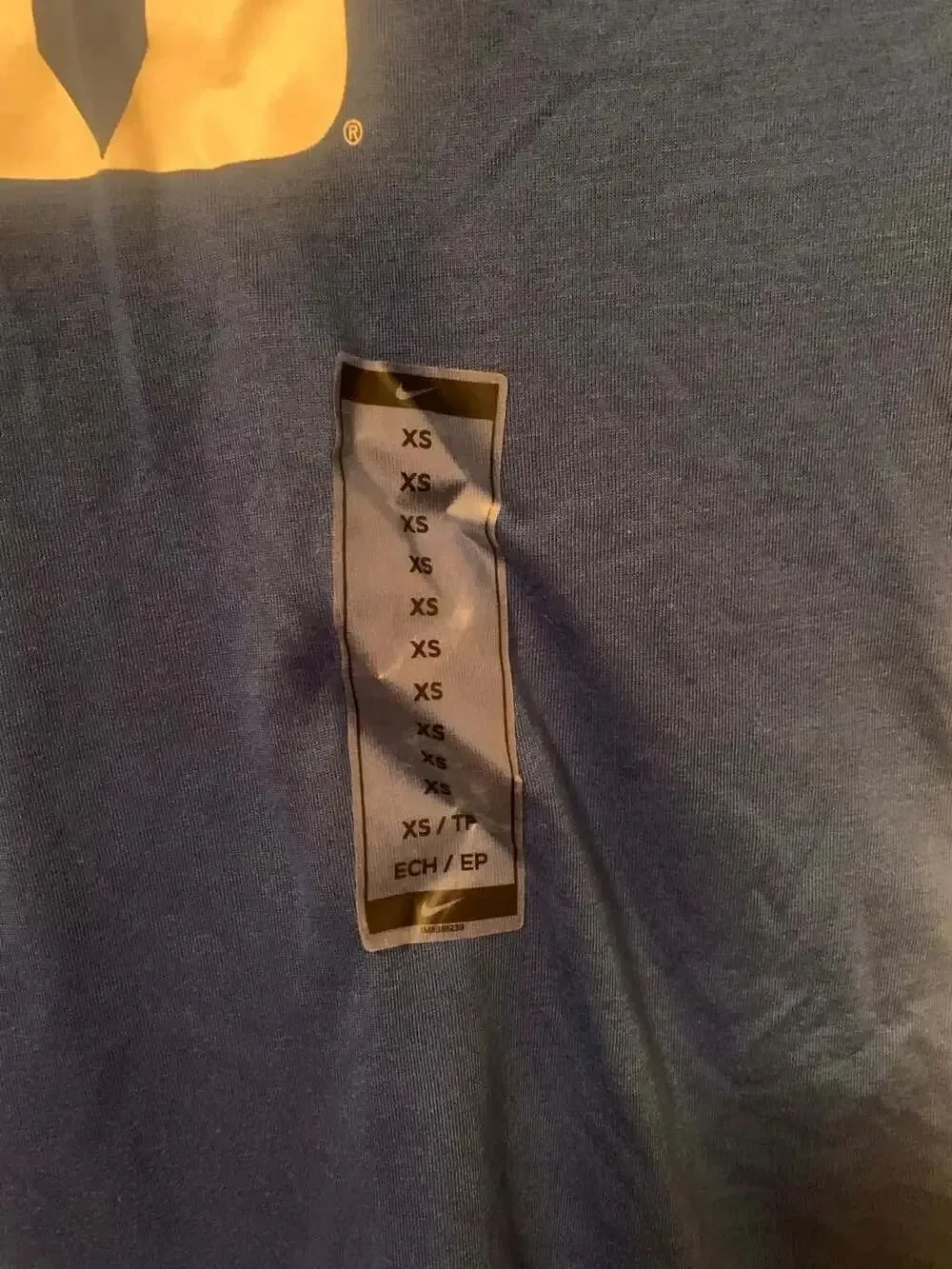 Nike Duke Blue Devils Dri-FIT Cotton Women’s T-Shirt Size XS NWOT